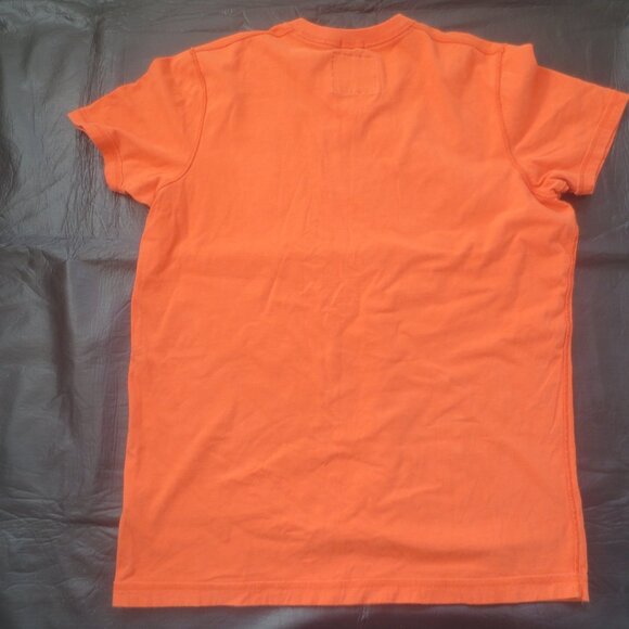 Abercrombie Fitch A & F Reverse Stitch V-Neck Sueded Cotton Muscle Cut T-Shirt - Picture 7 of 10